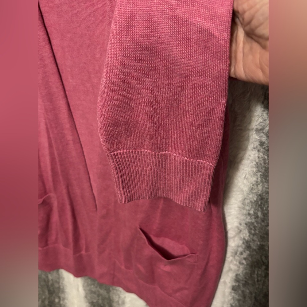 🧥Croft & Barrow Women's Rose Cardigan Sweater - Picture 4 of 7
